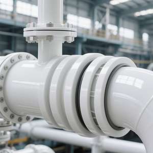 Anillo de cerámica de alúmina resistente a altas temperaturas para accesorios industriales de tuberías químicas - Product Image 6