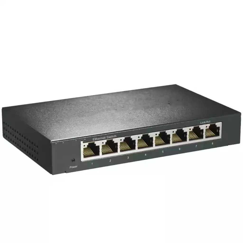 Ethernet Network Switch 8-port Unmanaged Fast Home Small Switch Ethernet