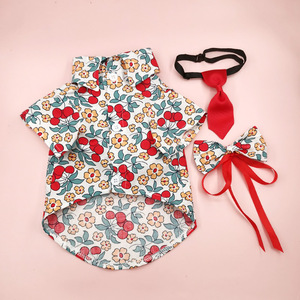 Nuevas Sudaderas con Capucha para <span class=keywords><strong>Perro</strong></span>, Elegantes y Clásicas, de Algodón, con Estampado Floral, Estilo Instagram, para Otoño - Product Image 6