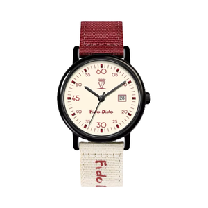 Montres à quartz personnalisées style vintage campus américain, tendance, 35 mm, étanches, avec bracelets en toile et motifs de dessins animés pour étudiants - Product Image 1