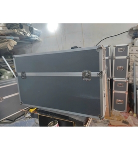 Plywood TV Case with 30mm Aluminum Profile Large Butterfly Locks and Shock Absorption Foam for Professional Screen Guard - Product Image 1