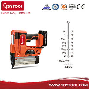 18V LI-ION <span class=keywords><strong>SANS</strong></span> <span class=keywords><strong>FIL</strong></span> D'AIR 2 POUCES FINITION CLOUEUR <span class=keywords><strong>Électrique</strong></span> <span class=keywords><strong>CLOUEUSE</strong></span> AGRAFEUSE <span class=keywords><strong>ÉLECTRIQUE</strong></span> <span class=keywords><strong>SANS</strong></span> <span class=keywords><strong>FIL</strong></span> PISTOLET GDY-AT50 - Product Image 6