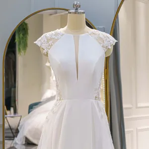 QD06201优雅新设计精致舞会礼服新娘甜心新婚纱