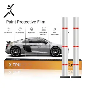 1,52*15M PPF TPU TPH película de protección de pintura autocurativa transparente brillante película hidrofóbica Anti amarillo coche TPU película