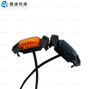 Luz Intermitente LED de 12V con Carcasa Negra y Luz Blanca para Toyota Tacoma 16-18 Grille DK026 de Dengdi Technology - Product Image 1
