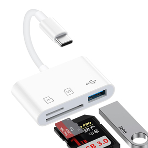 <strong>Micro</strong> <strong>USB</strong> <strong>Type</strong> <strong>C</strong> Adapter External Installation <strong>USB</strong> TF <strong>SD</strong> <strong>Card</strong> <strong>Reader</strong> Macbook Samsung for Huawei for XiaoMi Laptop Phone - Product Image 2