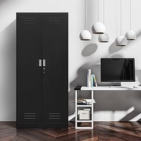 Armoire de classement en acier KD à monter soi-même, faible coût de transport, montage facile, mobilier de bureau pour l'exportation