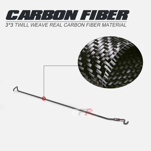 Varilla de Soporte para Capó de Alta Calidad para TOYOTA AE86 Levin Trueno, Material de Fibra de Carbono Seca - Product Image 5