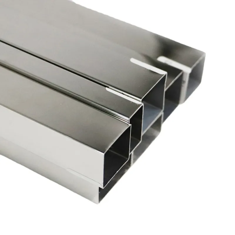 Factory Stainless Steel Welded Pipes Square Tubes Pipes SS Square and Rectangular Tubes Supply