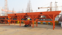 Mesin Batching Agregat Listrik Terkendali PLC Haigang PLD2400 Kapasitas 3000kg Produktivitas 100m3/jam Motor Hopper 2.4m3