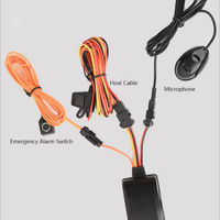 Rastreador GPS para Vehículos A16 4G+2G Resistente al Agua |   Con botón de alarma de emergencia y micrófono
