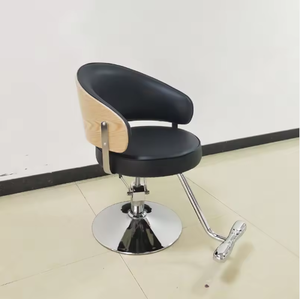 Fauteuil de Barbier Inclinable au Design Moderne pour Salon de Coiffure - Équipement Professionnel - Product Image 1