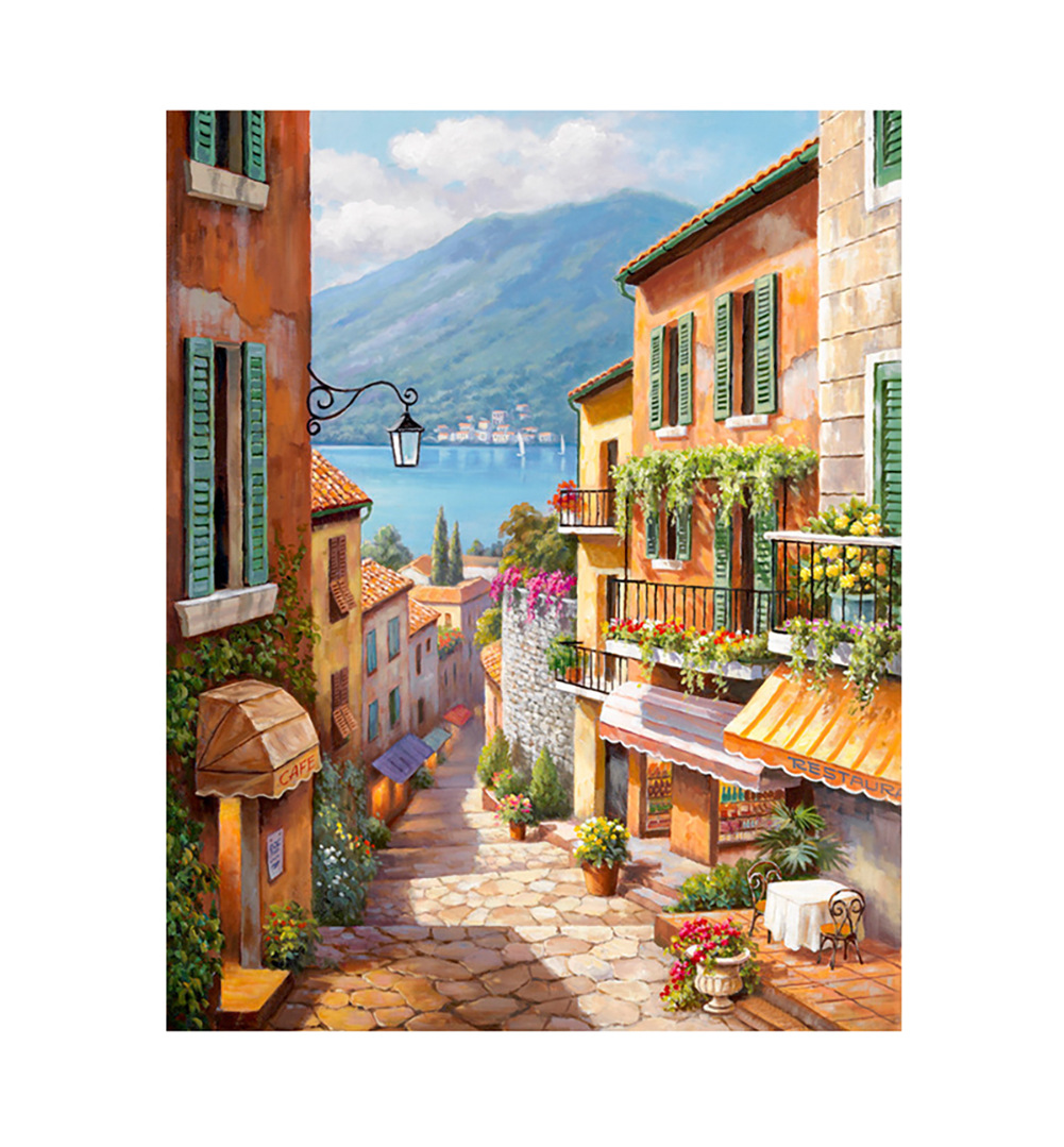 1616 ville italienne vue sur la rue