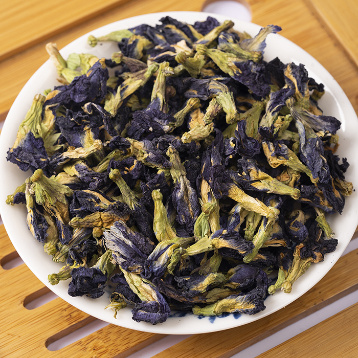 2023 New Wholesale Natural Blue butterfly pea flower tea bags making organic blue tea butterfly pea flower