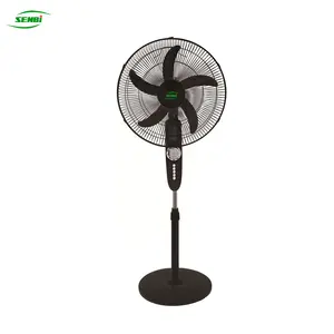 16 inch 18'' stand fan rechargeable mobile phone USB led light 12v chargeable stand fan dc