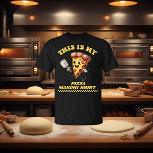 Camiseta para Hombres Amantes de la Pizza: Esta es mi Camiseta para Hacer Pizza - Producto Promocional - Product Image 2