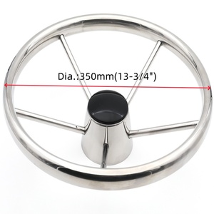 Fabricant chinois, Nouveauté <span class=keywords><strong>en</strong></span> promotion : Volant de <span class=keywords><strong>bateau</strong></span> marin robuste <span class=keywords><strong>en</strong></span> acier inoxydable 304 à 5 branches, pièce de rechange pour navires et yachts - Product Image 3