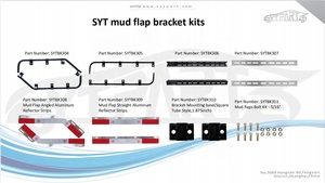 2021Factory Directly Selling SYTBK301-4 Stainless Steel Material 45 Angled Spring Loaded Mudflat Hanger for <strong>Mack</strong> <strong>Truck</strong> - Product Image 6
