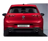 Pare-chocs de voiture contenant des pare-chocs Grille Jupes latérales Diffuseur arrière Phares antibrouillard pour Volkswagen Golf 8 GTI modèle Facelift