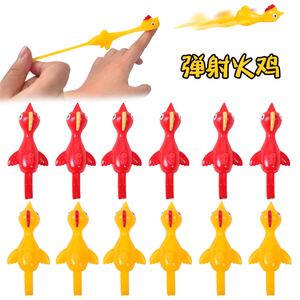 Juguete de Catapulta de Pavo Volador, Divertido y Gracioso para Halloween, Juguete de Pollo Elástico Pegajoso de TPR, Juguetes Antiestrés para Niños - Product Image 6