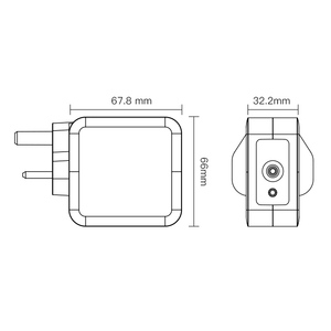 Adaptateur 100 W avec affichage LED, PD 100 W, USB-C vers DC, chargeur d'ordinateur portable, adaptateur d'alimentation 100 W pour <span class=keywords><strong>Apple</strong></span> iPhone Macbook - Product Image 3
