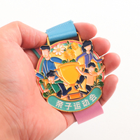 Fabricant Préscolaire Diplômé Graduation Enfant Maternelle Prix Médailles Pour Enfants Médaillon Médaillon Personnalisé Maternelle Médaille