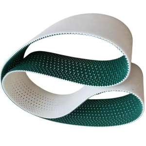 Sabuk Timing silikon lubang Punch putih hijau kustom tanpa gigi dapat mengganti <span class=keywords><strong>Nitta</strong></span> Jepang untuk mesin Timing sabuk - Product Image 1