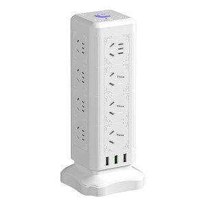 Nuevo Enchufe de Conversión Vertical Multifuncional, Cable de Extensión, Material de Polipropileno, Protección Contra Descargas Eléctricas para Niños - Product Image 5