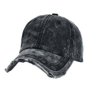 Bán Buôn Trống Thể Thao Mũ Denim Mũ Bóng Chày Số Lượng Lớn Với Biểu Tượng Tùy Chỉnh Rửa Sạch Cha Hat Unisex Mũ Bóng Chày - Product Image 6