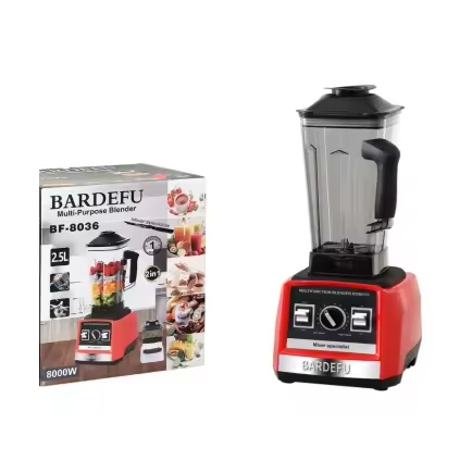 In Stock 2.5L 3L 6 in 1 Kitchen Appliances Commercial Mixer Smoothie Juicer Food Processor Silver crest Heavy Duty Blender