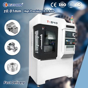 Centre d'usinage CNC vertical haute précision T-540 BT30 4/5 axes pour métaux, mini-fraiseuse CNC 3 axes - Product Image 1