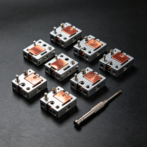Boquilla de Impresora 3D de Latón y Acero Inoxidable Mecanizada con CNC de Precisión, 0.5, 0.6, 0.8, 1.0 mm, Dorada y Negra, Piezas de Perforación y Torneado TECH-KING OEM - Product Image 1