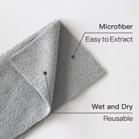 Chiffons multi-usages en boîte, chiffon de nettoyage en microfibre sans peluches, sans rayures ni traces, serviettes lavables jetables pour voitures, verre