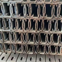 Viga de Acero Tipo C Galvanizada por Inmersión en Caliente de Alta Resistencia para Techos y Paredes en Construcción