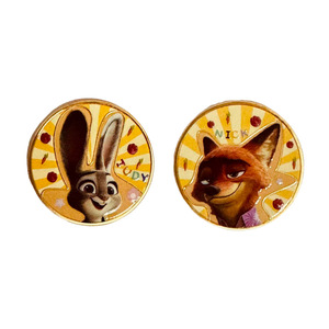 Billet de banque commémoratif en feuille d'or Zootopia 2 <span class=keywords><strong>Judy</strong></span> et Nick, objet de collection, cadeau - Product Image 2