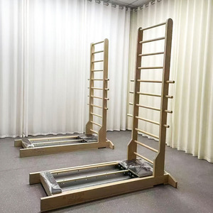 <span class=keywords><strong>Cama</strong></span> de Yoga para Entrenamiento de Estiramiento con Doble Riel Deslizante para <span class=keywords><strong>Pilates</strong></span> y Fitness - Product Image 2