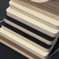 Contreplaqué mélaminé en bouleau de qualité E0, style moderne, 18 mm, 4*8, laminage personnalisé, écologique, pour la fabrication de meubles, décoration murale