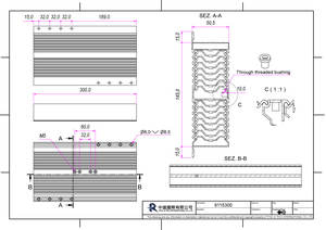 Glissières de table en alliage d'aluminium Easy Fit modèle 91 d'une capacité de 132lb pour la cuisine et le bureau-Glissières de tiroir - Product Image 3