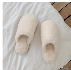 Hermosas Pantuflas Cálidas y Esponjosas para Interiores, Zapatos de Mujer, Pantuflas de Felpa para Mujer - Product Image 3
