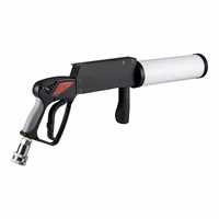 Machine à fumée de scène LED RGB 4*3W, fumoir CO2, canon à fumée portable pour DJ, mariage, fête, événement, disco, lanceur de CO2