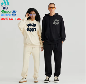 Sweat-shirt personnalisé en coton 100% de qualité supérieure, surdimensionné, en gros, avec votre propre logo, directement du fabricant - Product Image 2