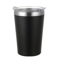 Tasse à café isotherme portable en acier inoxydable de 350 ml avec paille, pour la voiture, cadeau, isolation thermique 6-12 heures