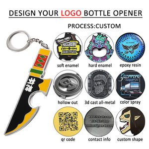 Oem מותאם אישית מתכת עיצוב קריקטורה אנימה אנימה חמוד פותחן בירה פותחן בקבוק מפתח פותחן מגנטי - Product Image 2