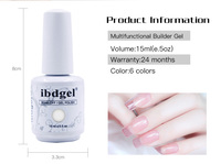 L&M 2025 Gel de construction multifonctionnel pour ongles, marque privée, vernis gel UV à retirer par trempage