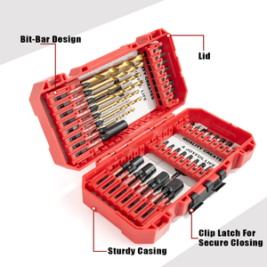 Set Multiuso TOOLJOY da 60 Pezzi, Cacciavite e Avvitatore con Supporto Magnetico e Trapano - Product Image 2