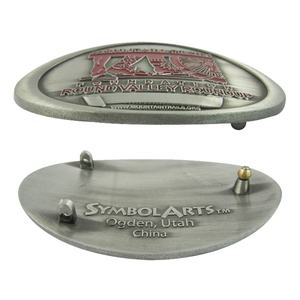 إبزيم حزام أمان مخصّص شعار المعادن بولي المينا النيكل تصفيح حزام الابازيم تذكارية - Product Image 5