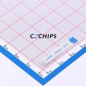 JS05B-08P-030-3-4 FFC Cable (Flexible Flat Cable) P=0.5mm Connector 8P 0.5mm 0.3mm Reverse - Product Image 1