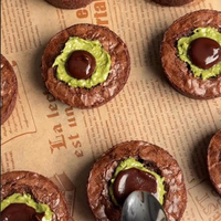 Barra de Chocolate Viral de TikTok Dubai con Relleno de Kunafa de Pistacho Crujiente y Base de Brownie, Dulces Artesanales de Lujo, Marca Privada OEM