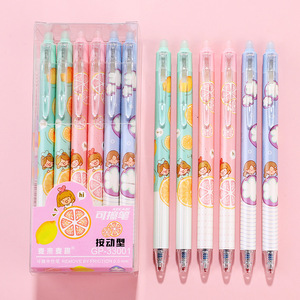 12 pz/pacco giapponese e coreano scuola bambini forniture di cancelleria <span class=keywords><strong>Eco</strong></span> cancellabile penna Set di inchiostro blu Kawaii Gel penne con gomma - Product Image 3