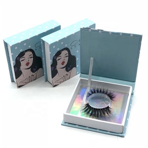 Pestañas Postizas de Volumen 3D 4D 5D de Alta Calidad al por Mayor, Hechas a Mano, de Visón Sintético, Reutilizables, Naturales, con Efecto Ojo de Gato - Product Image 1
